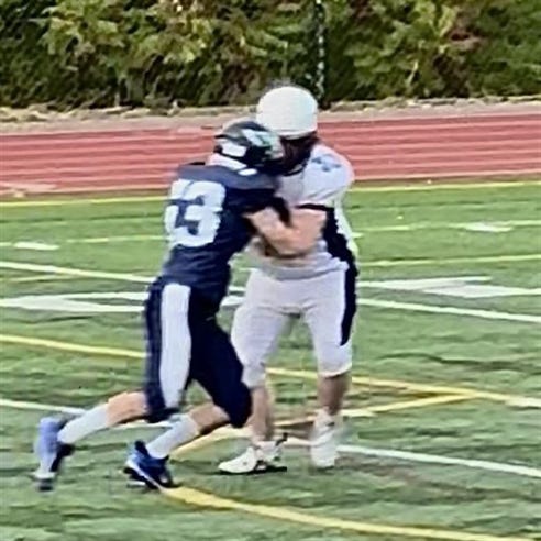 jakob playing on the field
